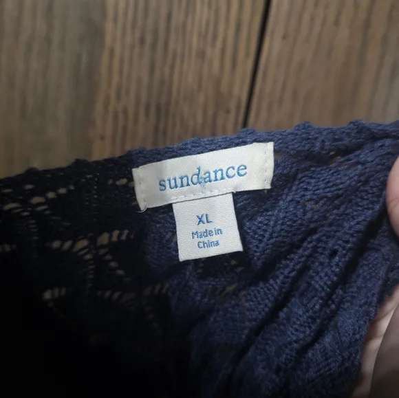 LAST CHANCE Sundance Crochet Pullover Sweater - Picture 3 of 4